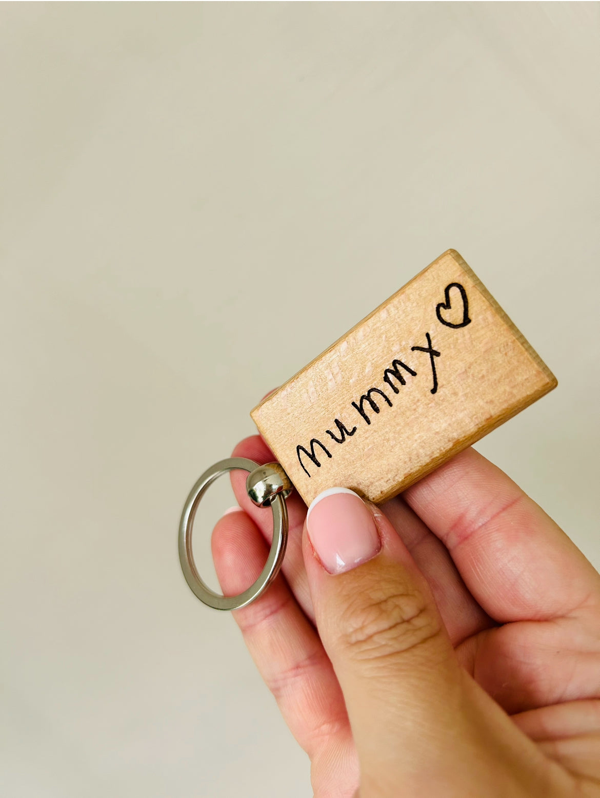 Handwriting keyring